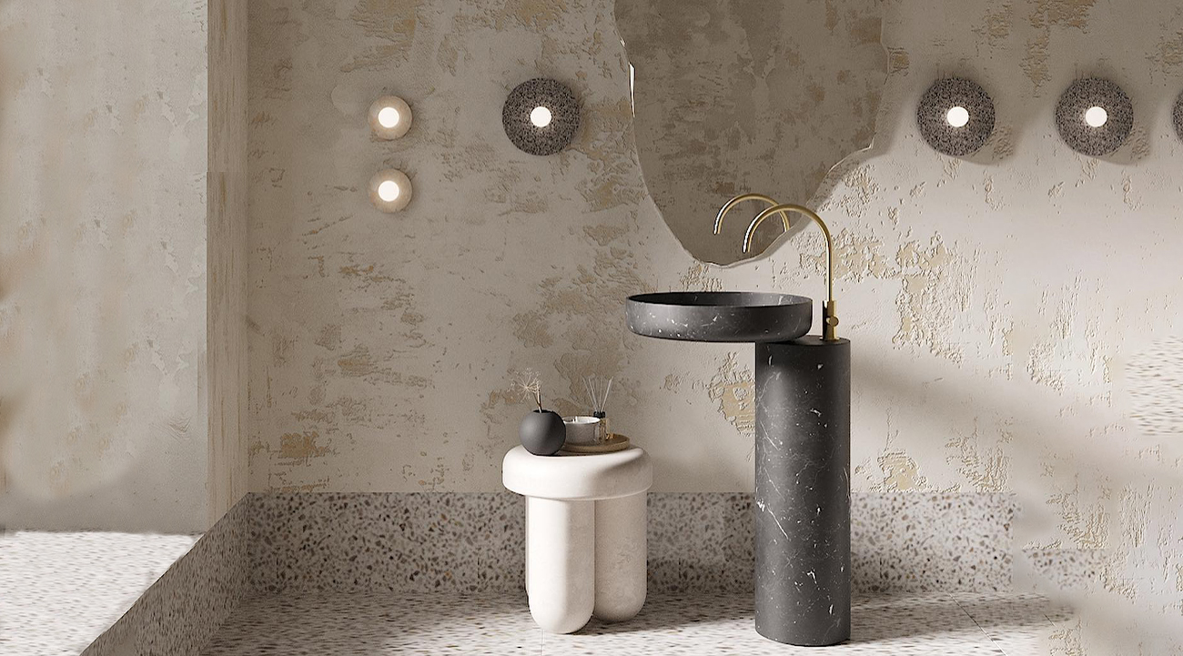 modern basin designs in Delhi for luxury bathroom fittings