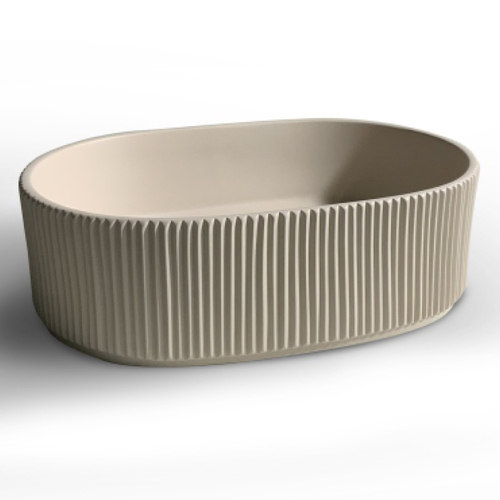 Modern designer washbasin with elegant curves and premium finish.