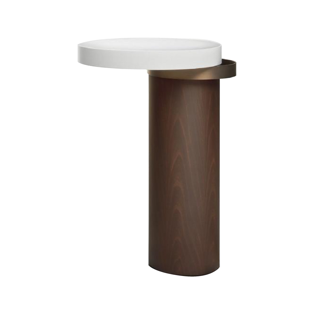 Durable stone-style bathroom basin with designer finish