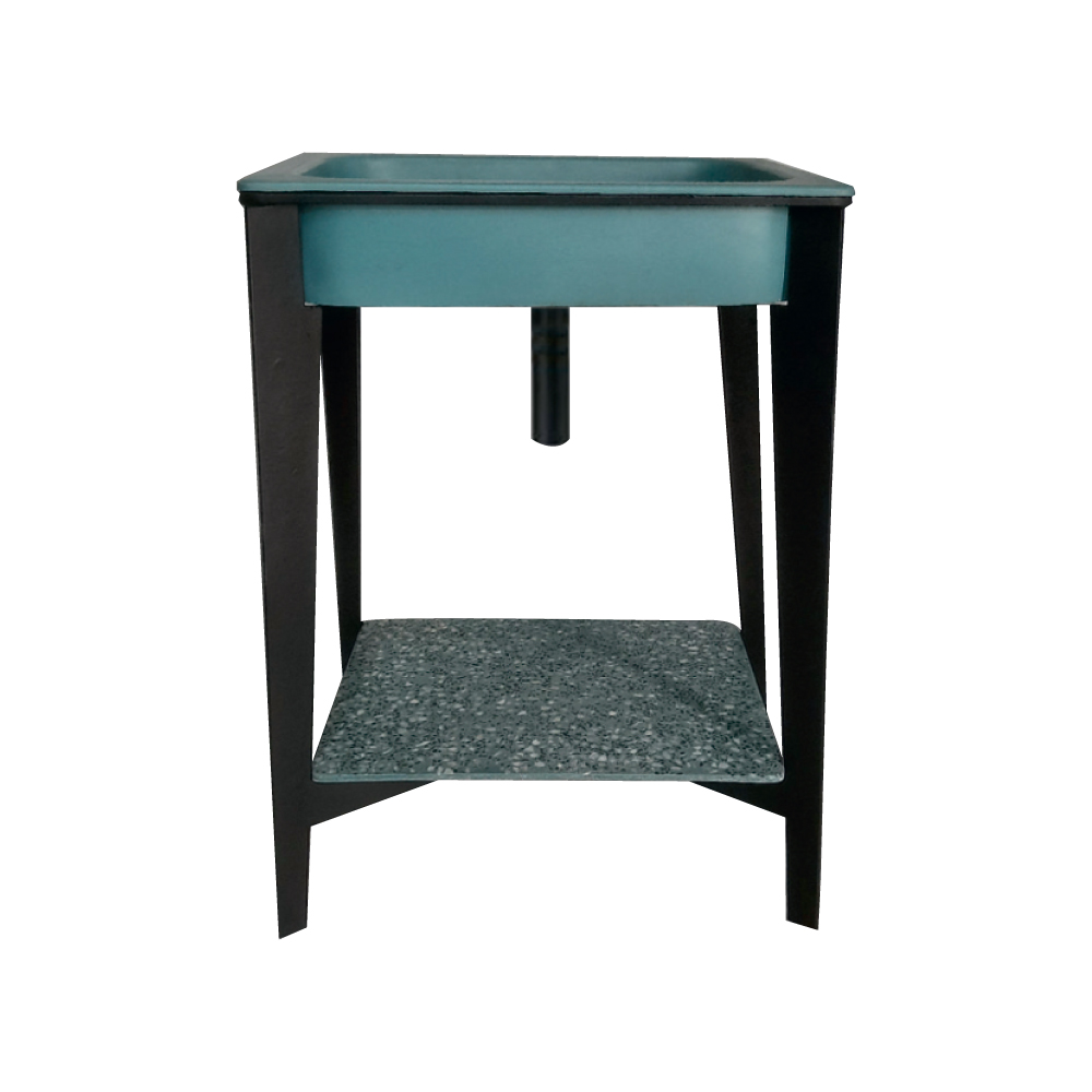 Modern freestanding basin for high-end bathroom concepts