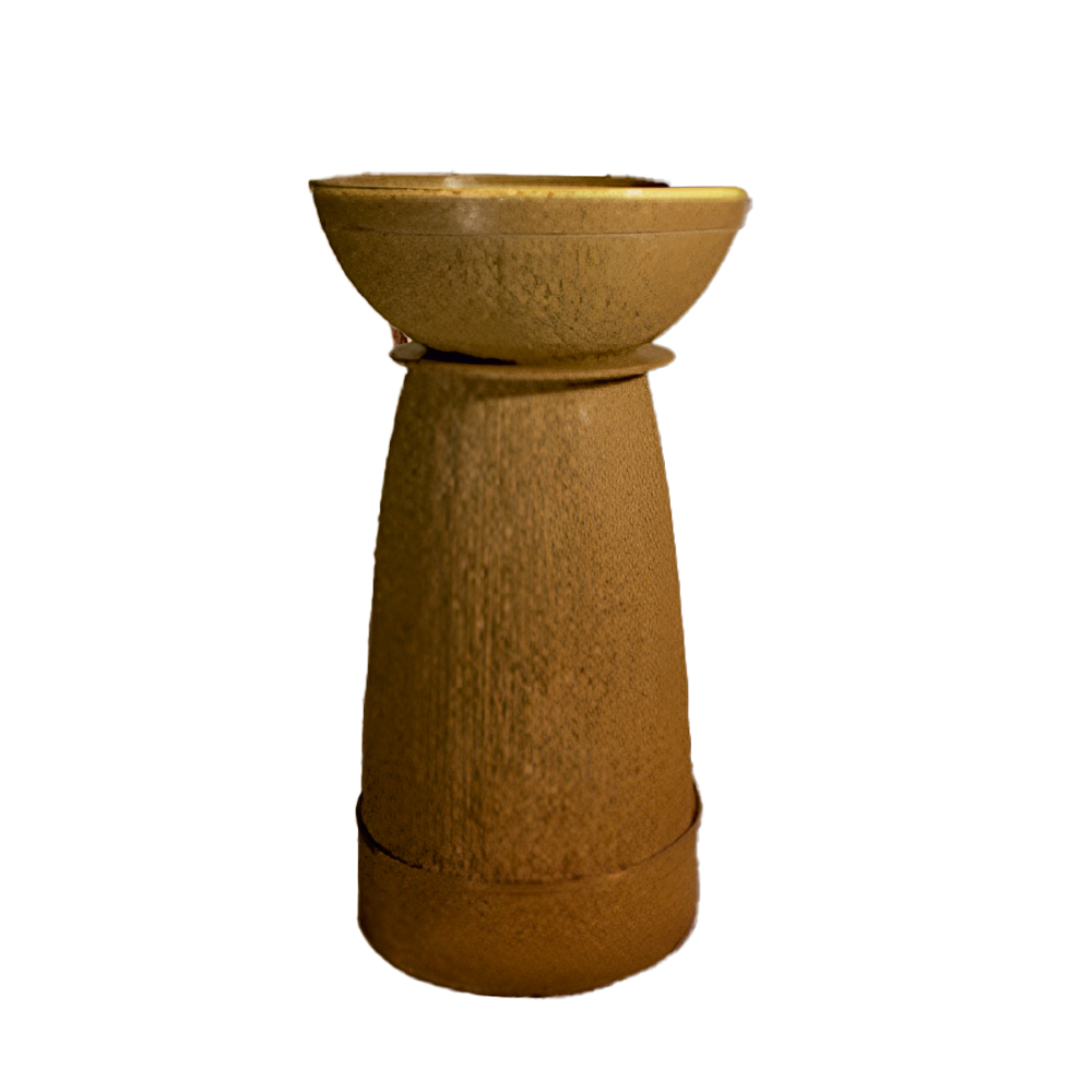 Minimalist standalone wash basin for premium interiors