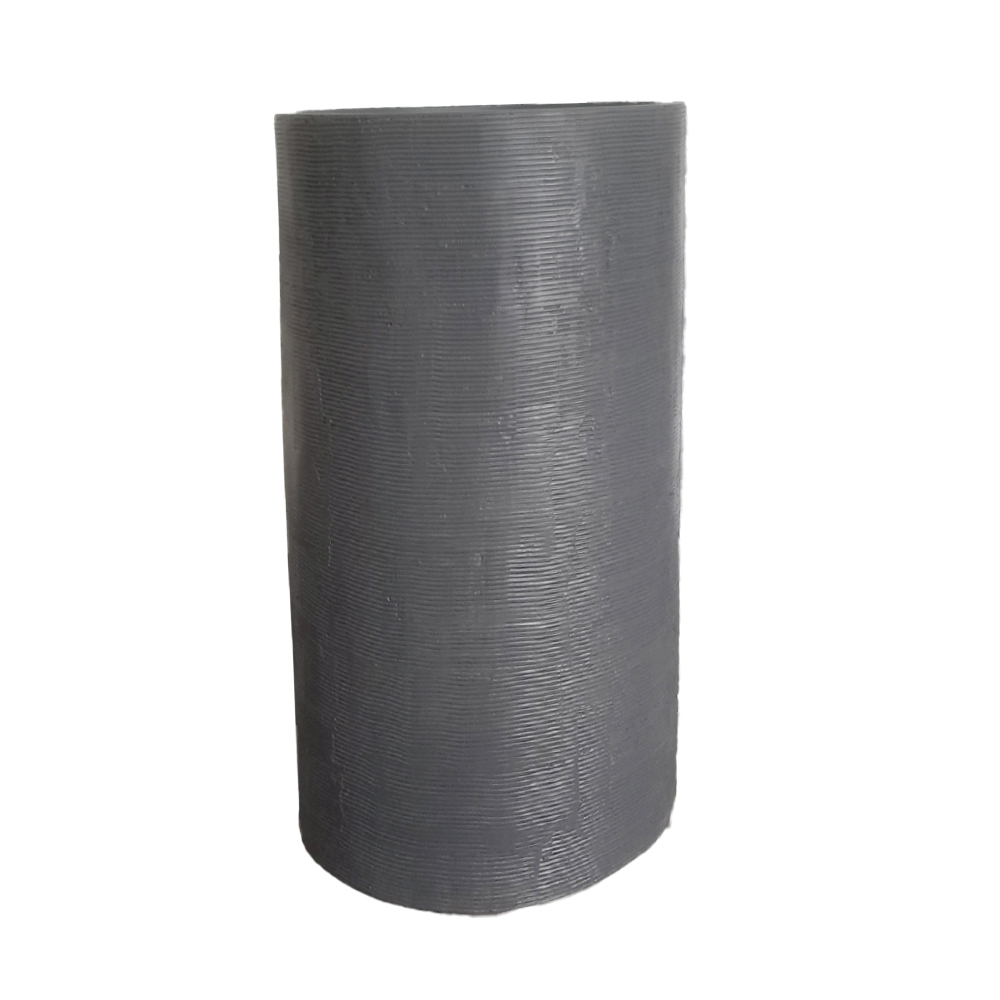 Designer freestanding bathroom basin with textured finish